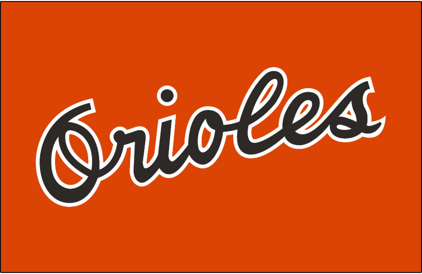 Baltimore Orioles 1971-1972 Jersey Logo iron on transfers for T-shirts